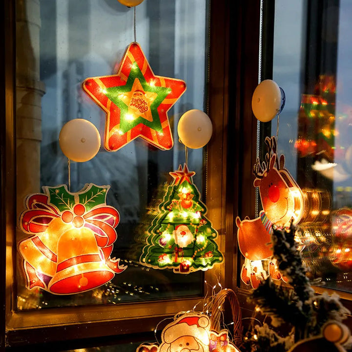 HoliBright™ – Luci festive per finestre di Natale illuminate