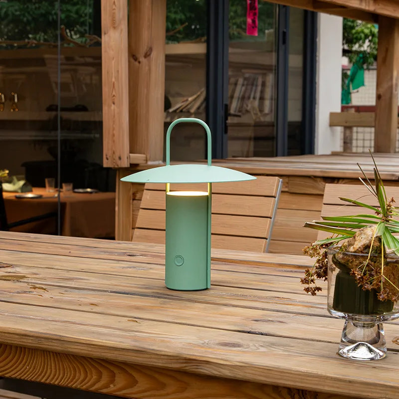 TerraBeam™ La lampada perfetta per il giardino! Ricaricabile tramite USB + 3 colori e intensità regolabile su 3 livelli