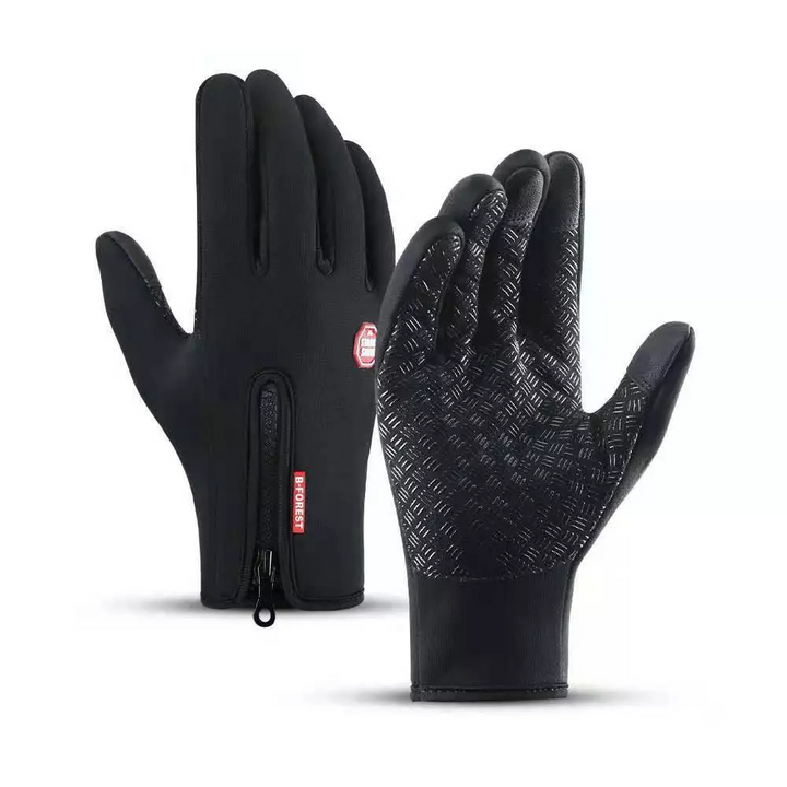 Guanti termici invernali con touchscreen – antivento e idrorepellenti, guanti unisex antiscivolo per ciclismo e clima freddo