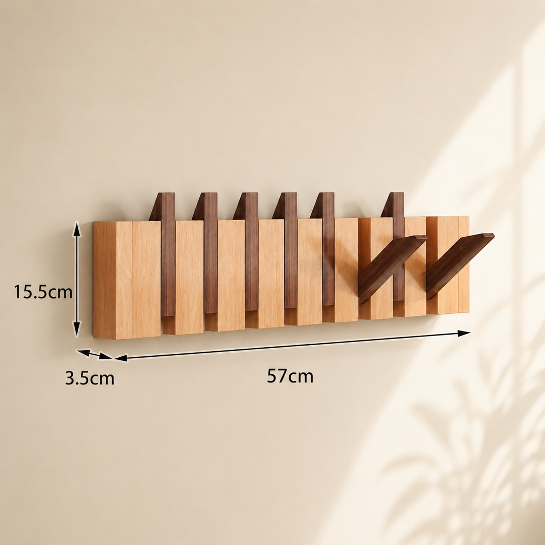Supporto per Pianoforte Montato a Muro in Legno Salvaspazio