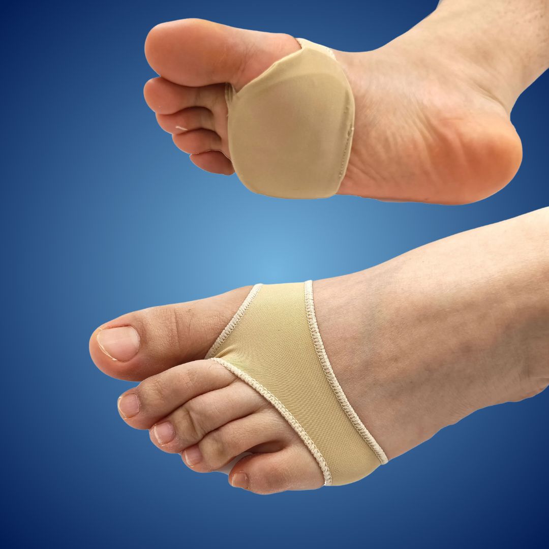 Cuscinetti per il Sollievo del Neuroma di Morton e Metatarsalgia ComfortStep | Cuscino in Gel e Supporto Metatarsale | Sollievo dal Dolore ai Piedi per il Comfort Quotidiano