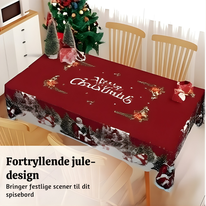 HollyDrape™ – Tovaglia di Natale Premium per la Tavola