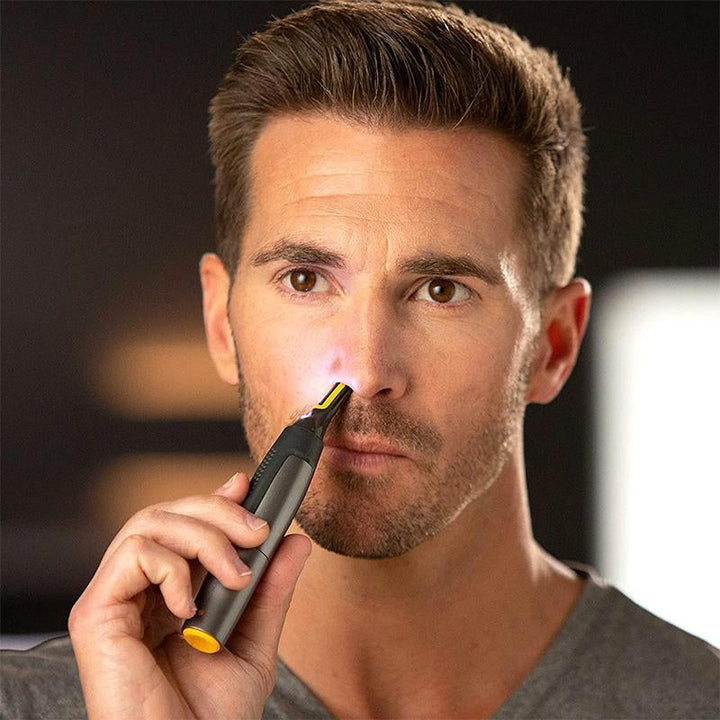 Rasoio di Precisione Ultra-Sottile – Rasatura Professionale per Barba, Naso e Sopracciglia