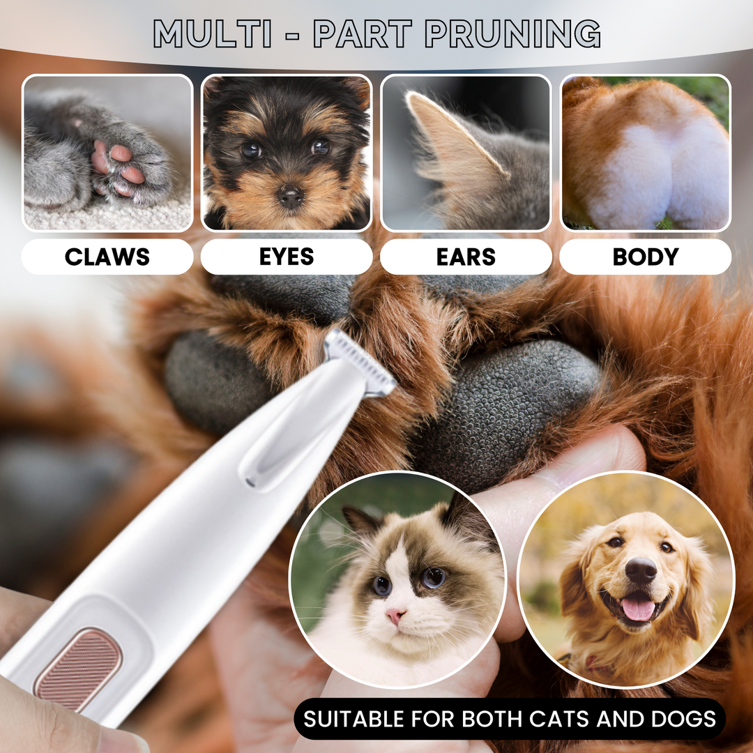 Trimmer LED per Zampe di Animali – Strumento di Cura Indispensabile per il Tuo Amico Peloso!