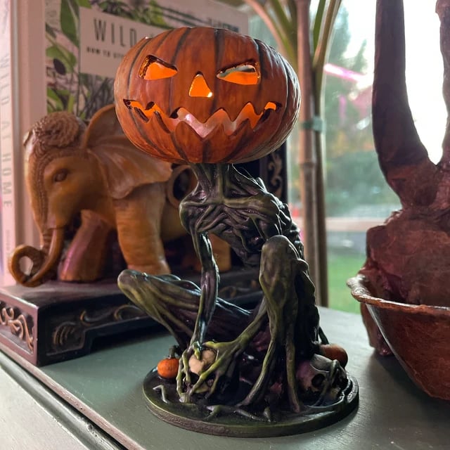KürbisTerror™ Decorazione di zucca terrificante