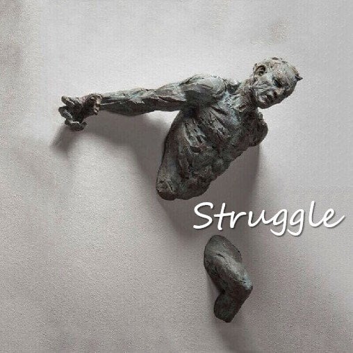 Decorazione murale Figurine | Sculture in resina da appendere | Diversi design e dimensioni
