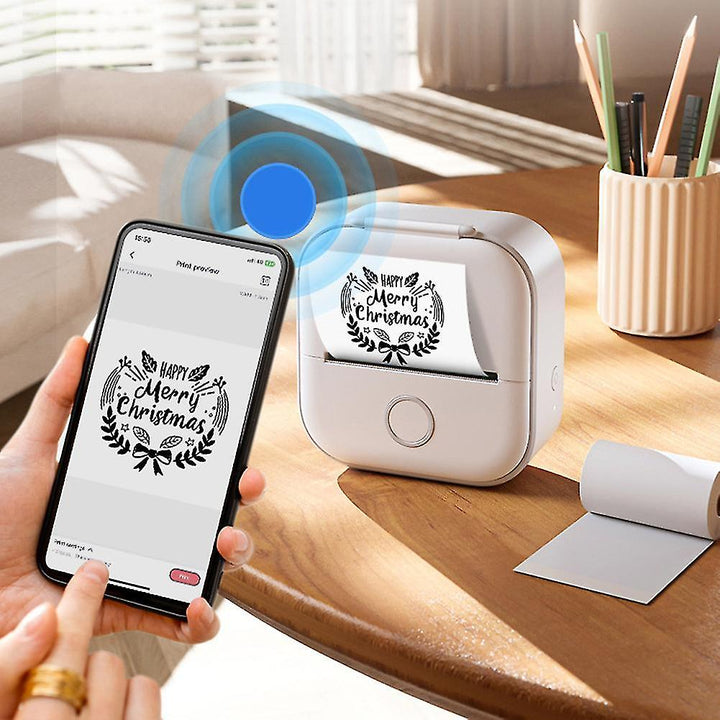 WinzigerDruck™ Mini-Stampante Portatile | Stampante Bluetooth Portatile | Stampa Istantanea per Foto, Note &amp; Etichette