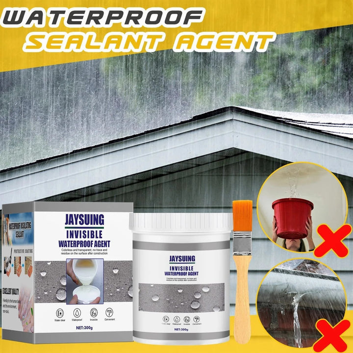 Mastice Trasparente Anti-Fuga 30 g | Impermeabilizzazione di Fessure &amp; Giunti | Per Tetto, Bagno, Finestre &amp; Tubazioni | −20 a 120 °C