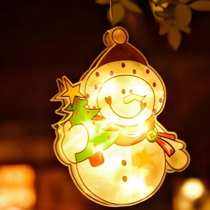 HoliBright™ – Luci festive per finestre di Natale illuminate