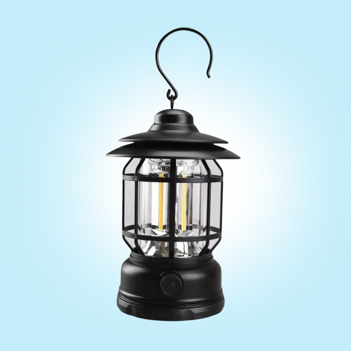 LumiCamp™ – Lampe de Camping Rétro Portable