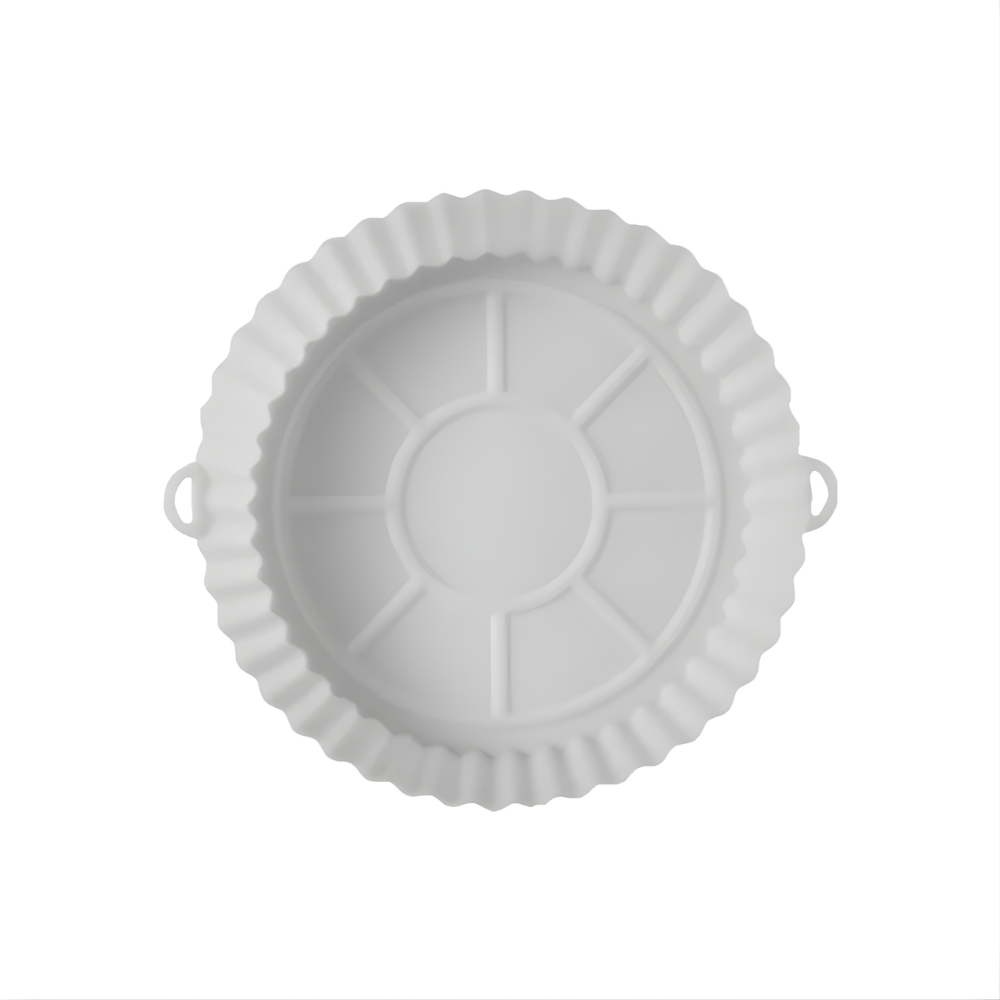 EcoFry™ – Piatto Airfryer in Silicone Riutilizzabile Antiaderente