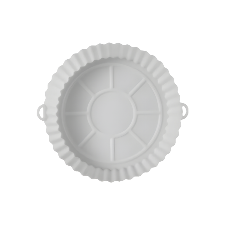 EcoFry™ – Piatto Airfryer in Silicone Riutilizzabile Antiaderente