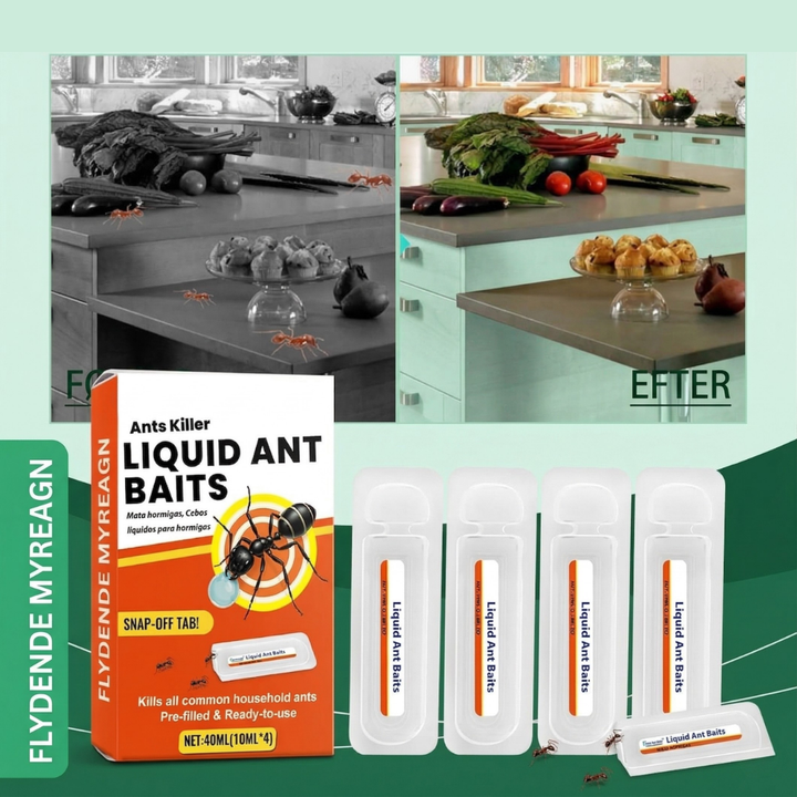 AntLure™ – Insieme Durevole per Combattere le Formiche con Esca Liquida