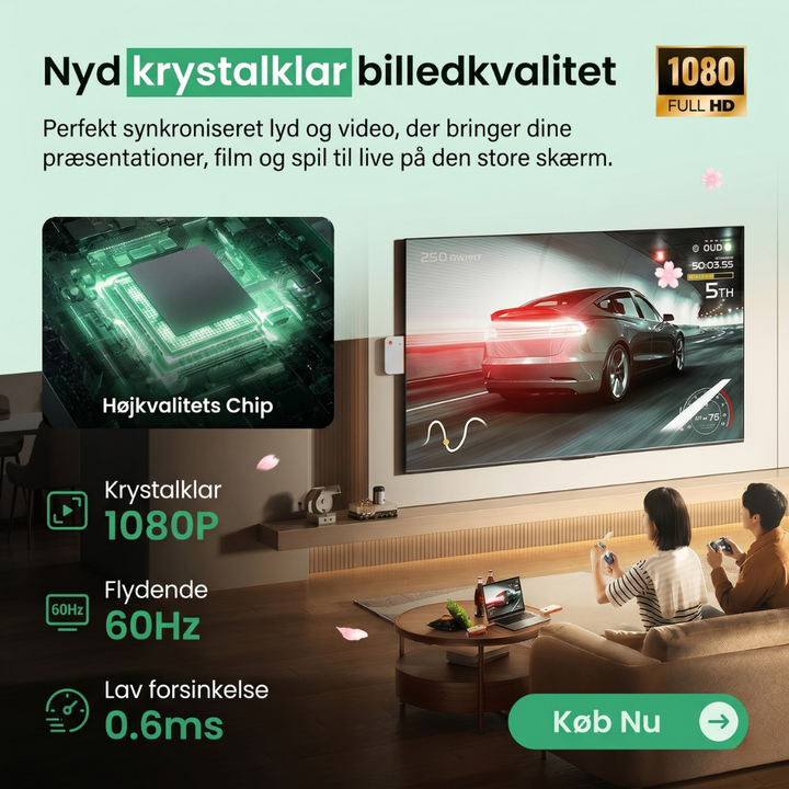 StreamLink™ – Adattatore trasmettitore e ricevitore HDMI senza fili