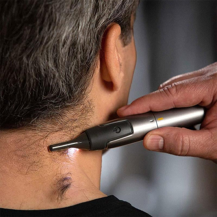 Rasoio di Precisione Ultra-Sottile – Rasatura Professionale per Barba, Naso e Sopracciglia