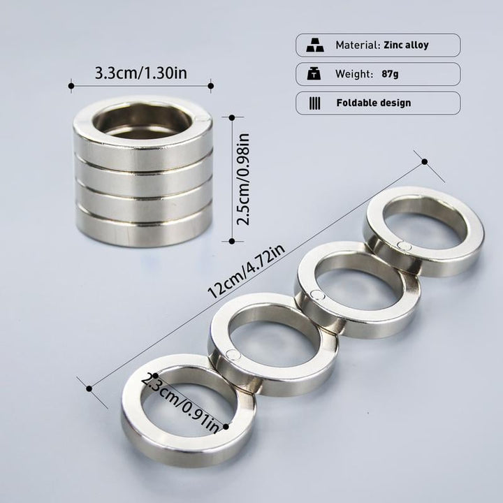 Anello Pieghevole a Quattro Dita