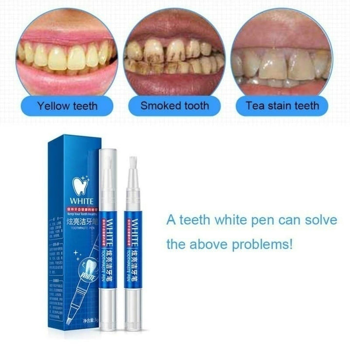 Matita Gel Sbiancante per Denti Formula Naturale Sbiancamento Dentale a Casa Schiarente di Sorriso Virale di TikTok Regalo Autunno 2025