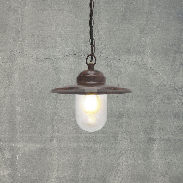 Lampadario Lussemburgo, Ruggine