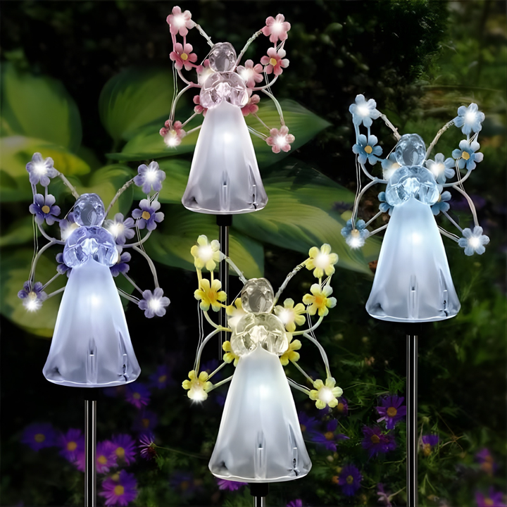 DivinaLight™ – Illuminazione da giardino a forma di angelo ad energia solare