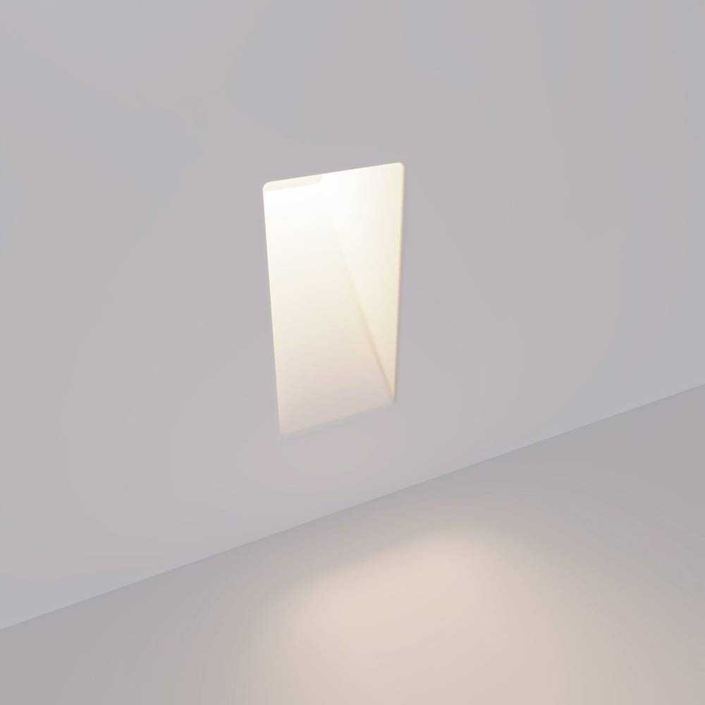 AabanLux: Luce da scala rettangolare in alluminio LED con sensore di movimento – per corridoi e scale
