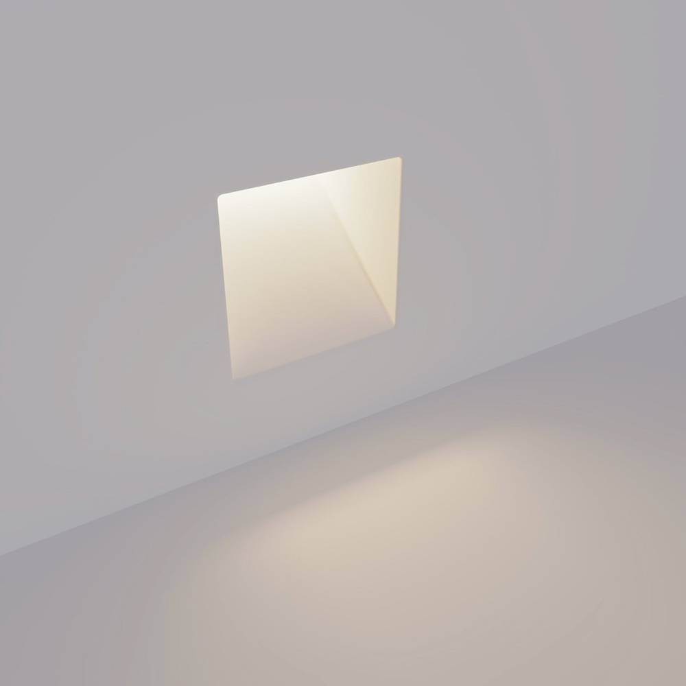 AabanLux: Luce da scala rettangolare in alluminio LED con sensore di movimento – per corridoi e scale