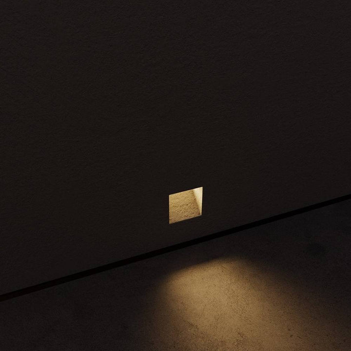 AabanLux: Luce da scala rettangolare in alluminio LED con sensore di movimento – per corridoi e scale