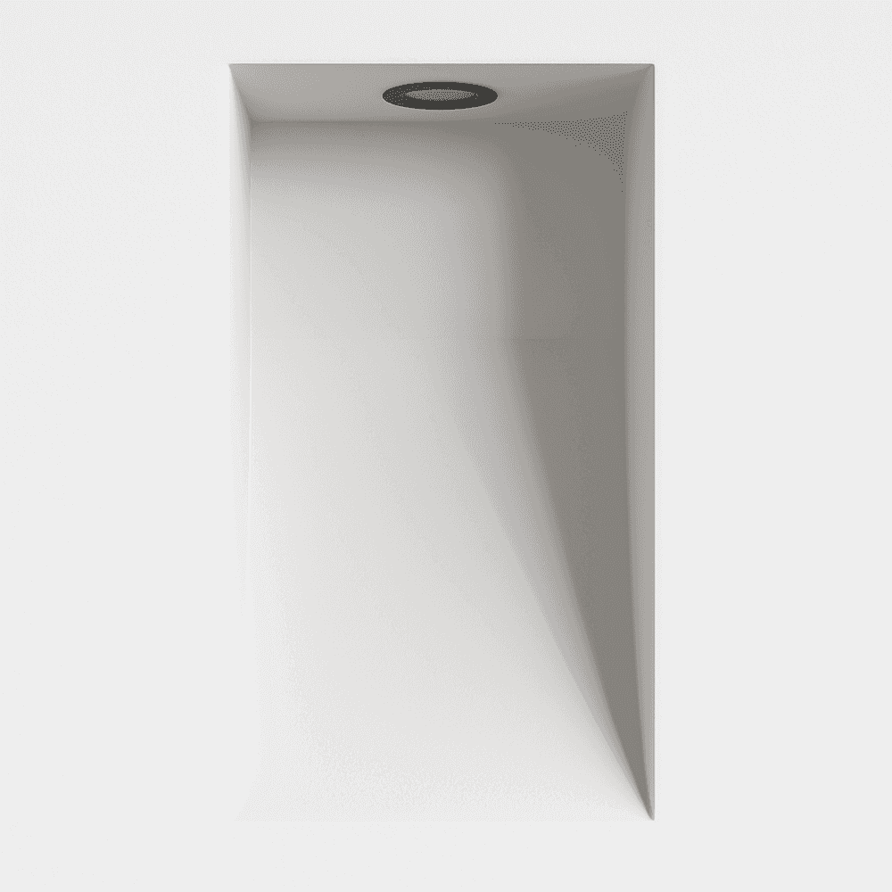 AabanLux: Luce da scala rettangolare in alluminio LED con sensore di movimento – per corridoi e scale