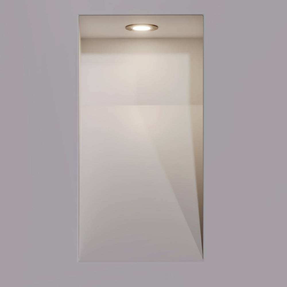 AabanLux: Luce da scala rettangolare in alluminio LED con sensore di movimento – per corridoi e scale