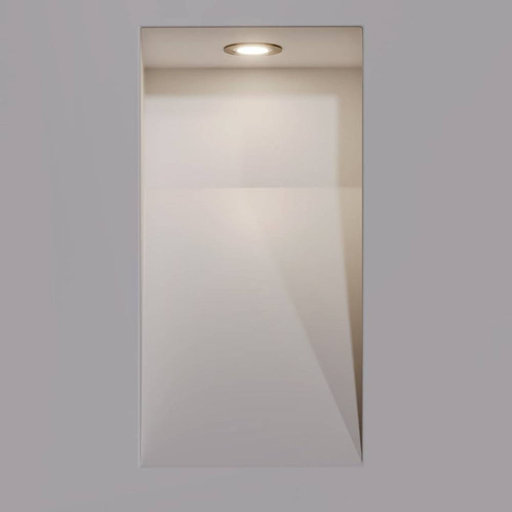 AabanLux: Luce da scala rettangolare in alluminio LED con sensore di movimento – per corridoi e scale