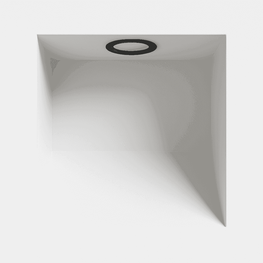 AabanLux: Luce da scala rettangolare in alluminio LED con sensore di movimento – per corridoi e scale