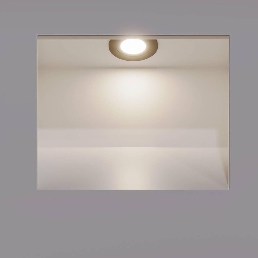 AabanLux: Luce da scala rettangolare in alluminio LED con sensore di movimento – per corridoi e scale