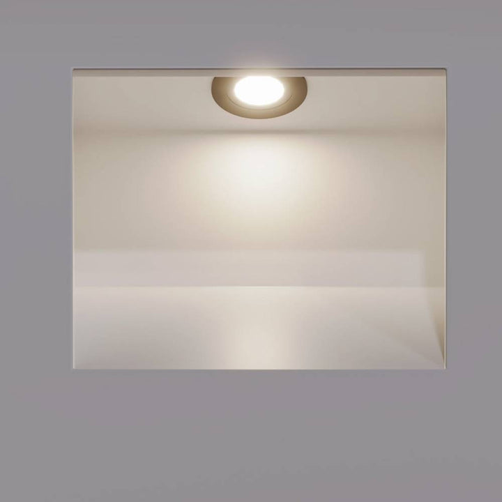 AabanLux: Luce da scala rettangolare in alluminio LED con sensore di movimento – per corridoi e scale
