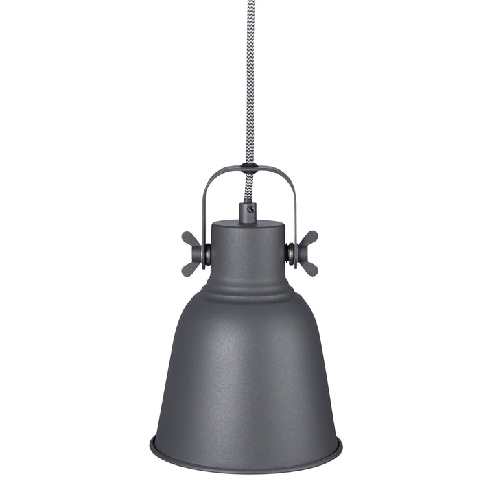 Lampada a sospensione Adrian 16, Antracite