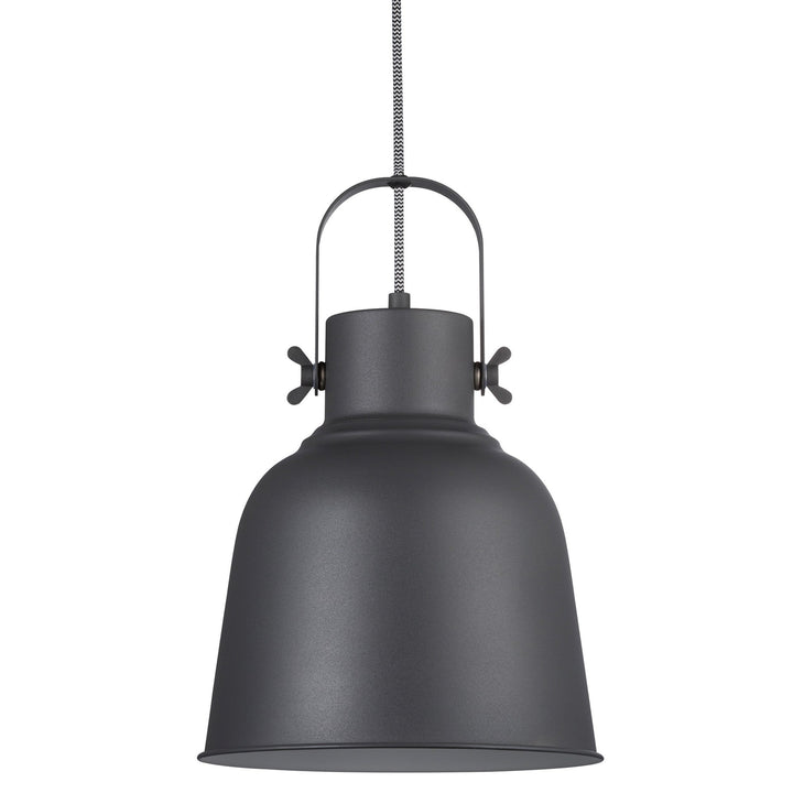 Lampada a sospensione Adrian 25, Antracite
