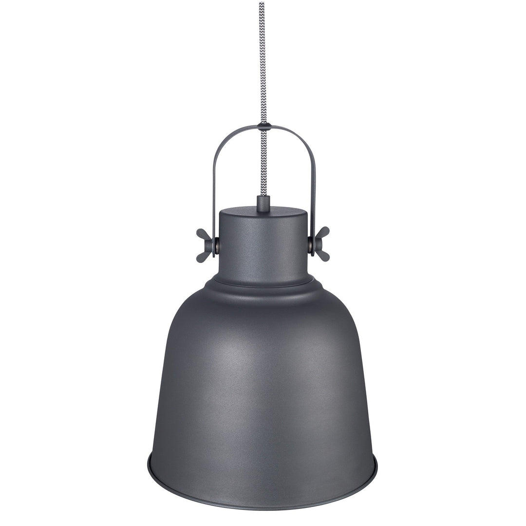 Lampada a sospensione Adrian 25, Antracite