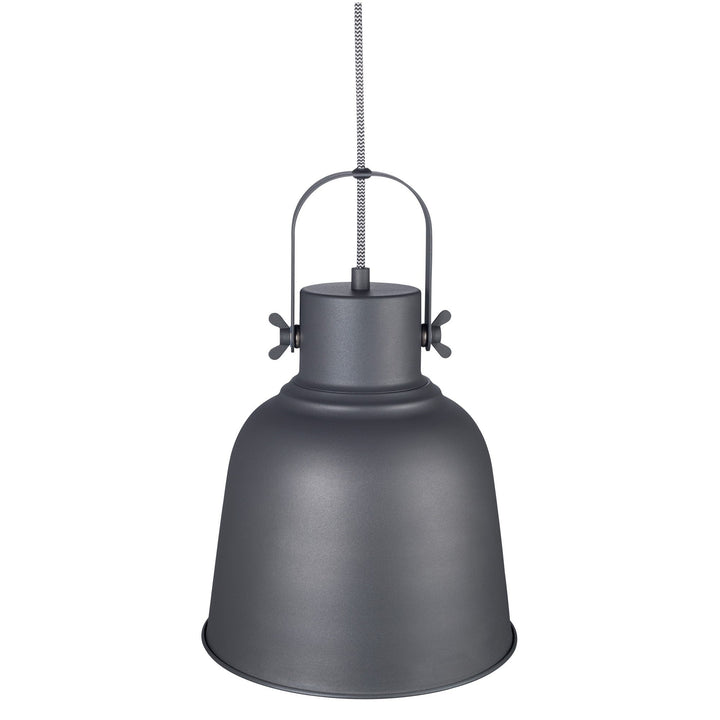 Lampada a sospensione Adrian 25, Antracite