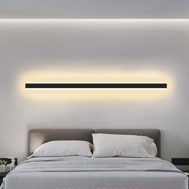 AeroBeam: Applique LED Lineare da Esterno – Lampada da Parete Resistente alle Intemperie in Metallo e Acrilico per Giardino e Corridoio