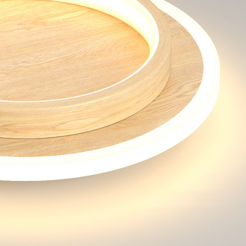 AeroGlow: Lampada da soffitto LED rotonda – Lampada a soffitto moderna per soggiorno e corridoio