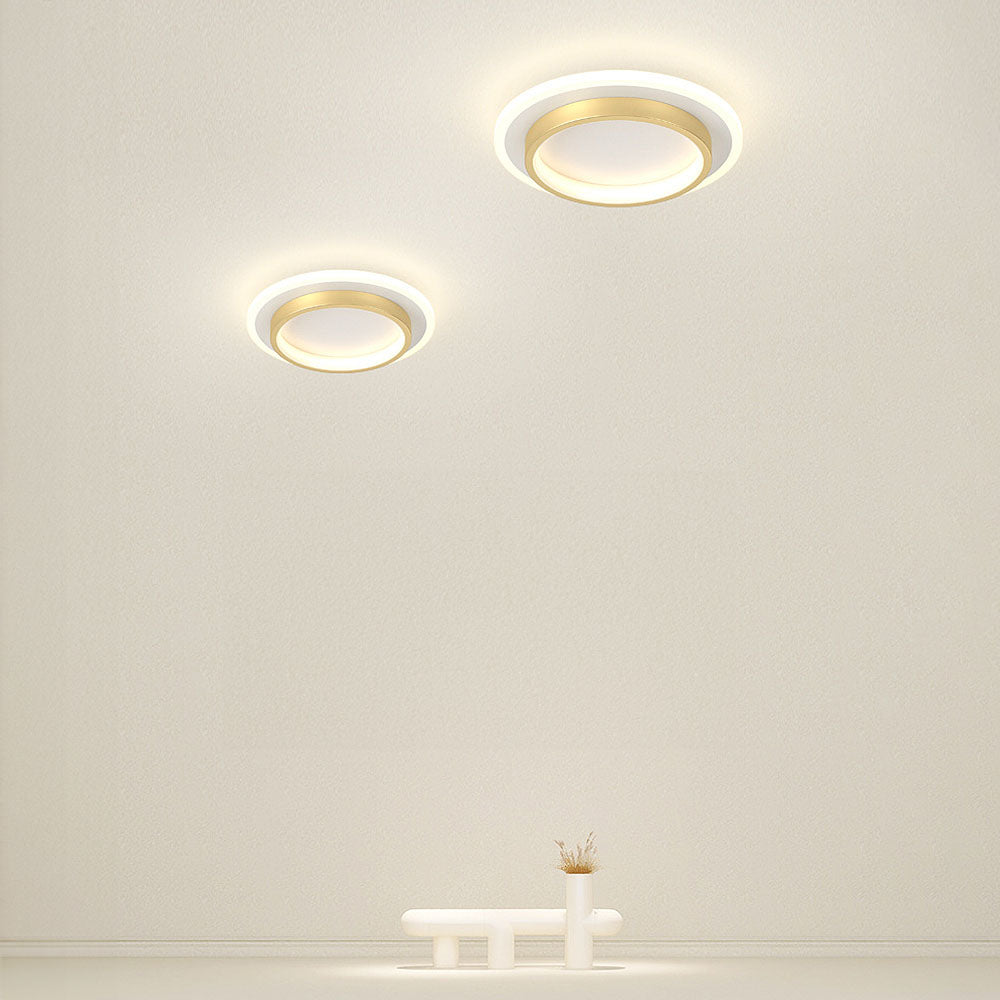 AeroGlow: Lampada da soffitto LED rotonda – Lampada a soffitto moderna per soggiorno e corridoio