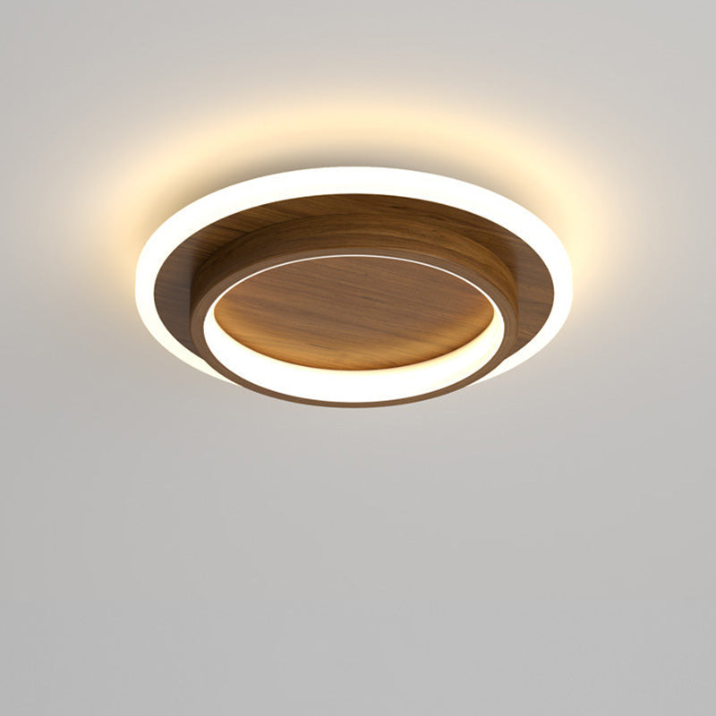 AeroGlow: Lampada da soffitto LED rotonda – Lampada a soffitto moderna per soggiorno e corridoio