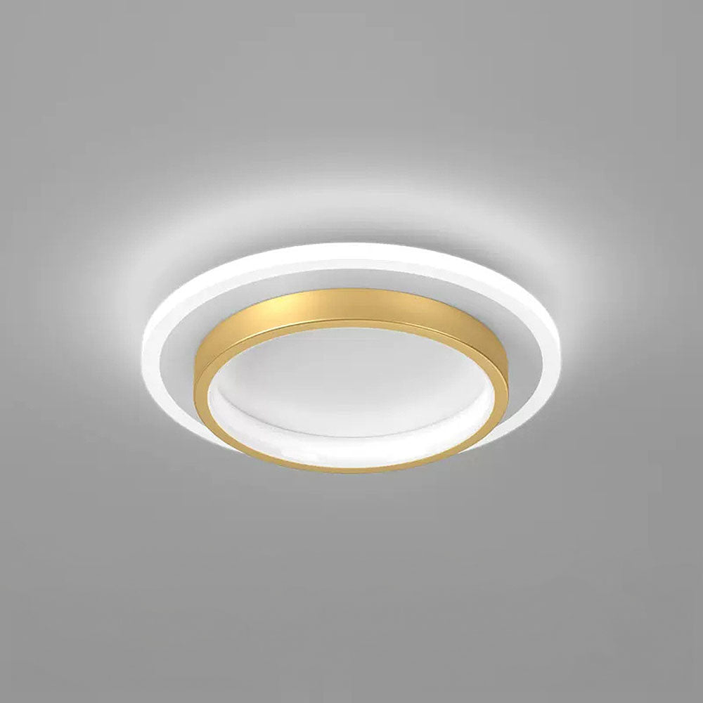 AeroGlow: Lampada da soffitto LED rotonda – Lampada a soffitto moderna per soggiorno e corridoio