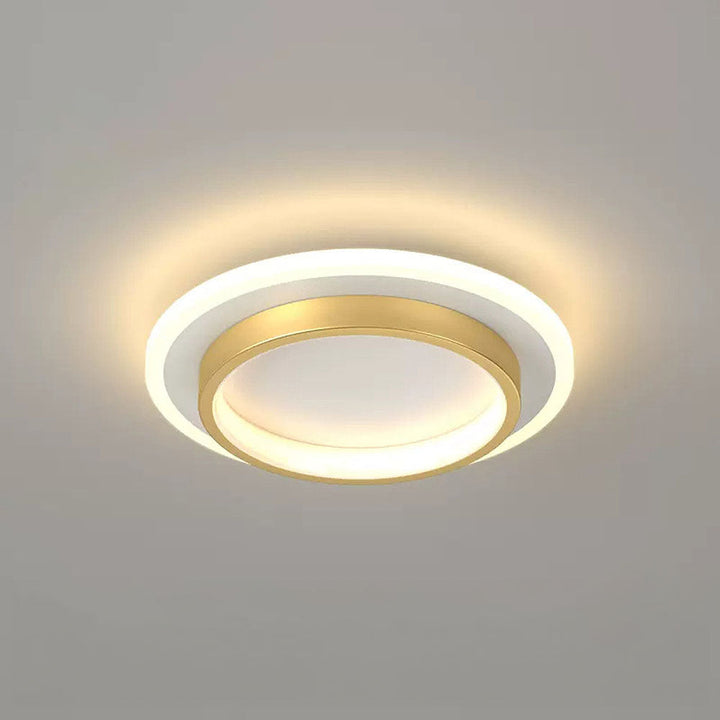 AeroGlow: Lampada da soffitto LED rotonda – Lampada a soffitto moderna per soggiorno e corridoio