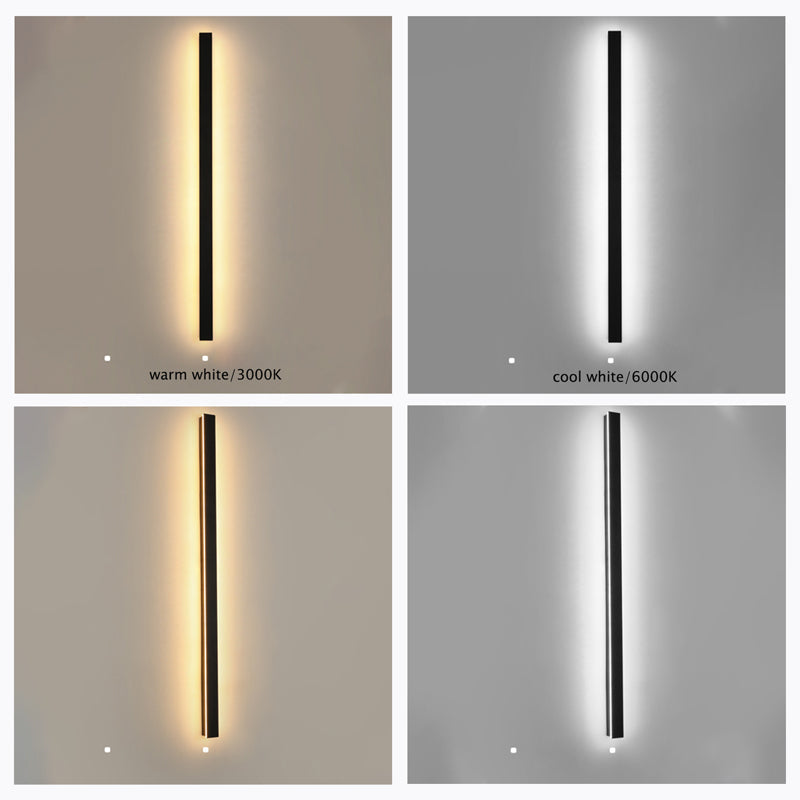 AeroLyn: Applique LED Lineare per Esterni – Lampada da Parete Resistente alle Intemperie per Giardino e Terrazza