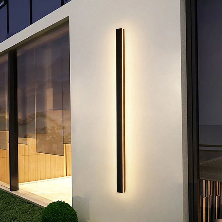 AeroLyn: Applique LED Lineare per Esterni – Lampada da Parete Resistente alle Intemperie per Giardino e Terrazza