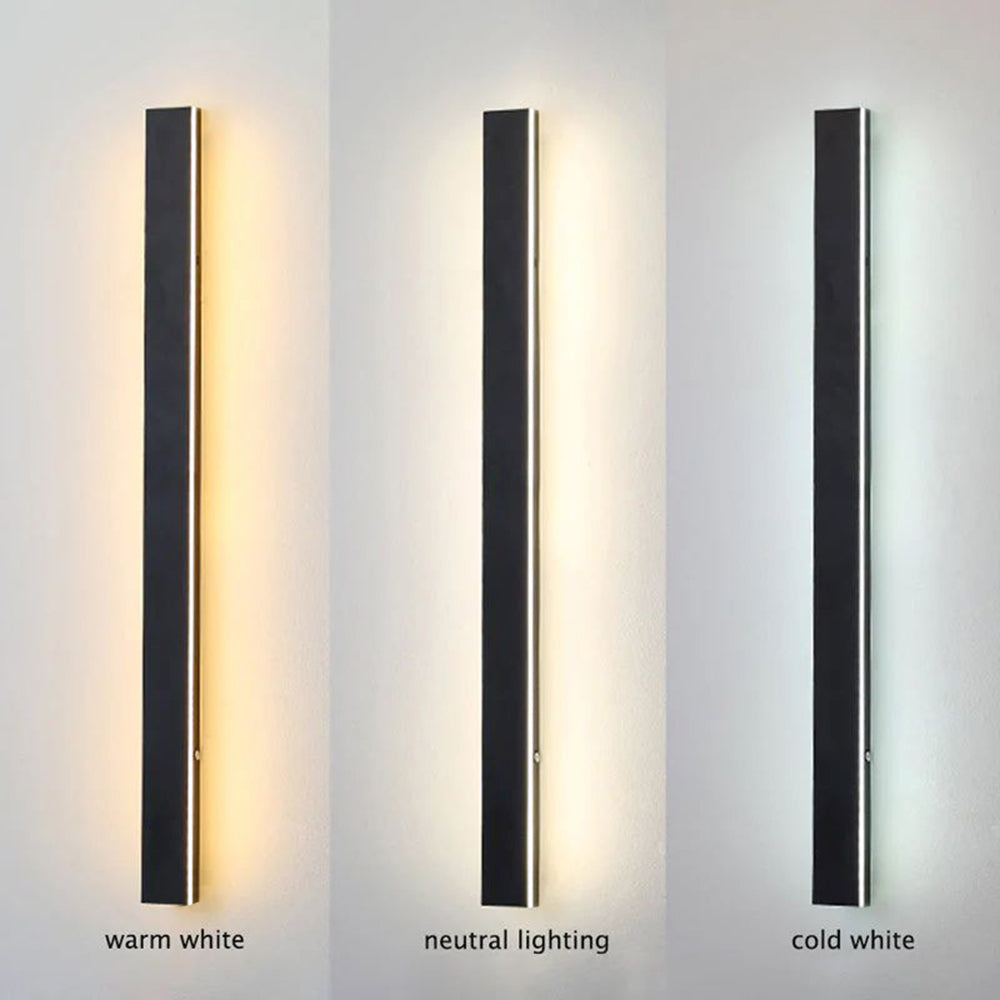 AeroLyn: Applique LED Lineare per Esterni – Lampada da Parete Resistente alle Intemperie per Giardino e Terrazza