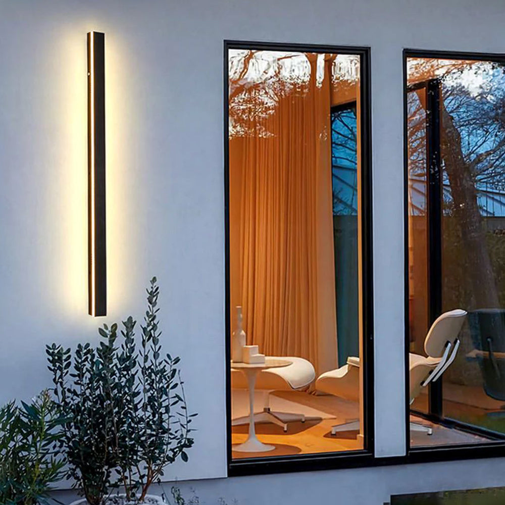 AeroLyn: Applique LED Lineare per Esterni – Lampada da Parete Resistente alle Intemperie per Giardino e Terrazza