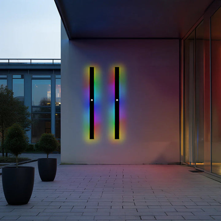 AeroLyn: Applique LED Lineare per Esterni – Lampada da Parete Resistente alle Intemperie per Giardino e Terrazza
