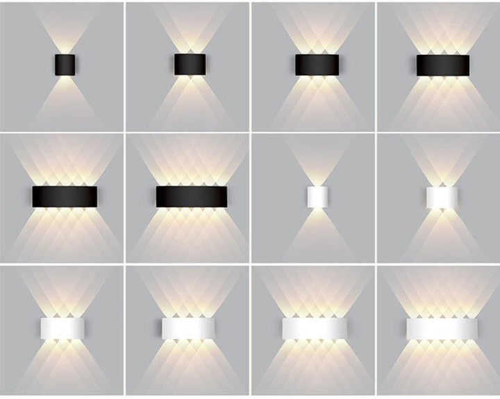 AluGlanz: Applique LED da esterno – Impermeabile, Moderna &amp; Risparmio Energetico in Alluminio