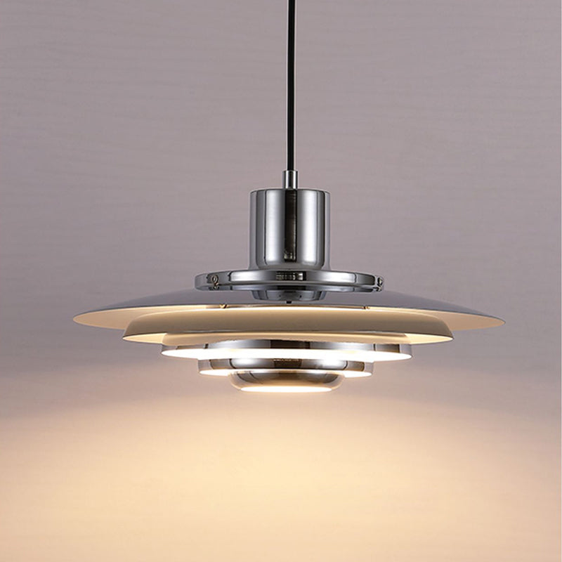 AluNord: Lampada a sospensione in ferro e alluminio con design moderno – per sala da pranzo e ristorante
