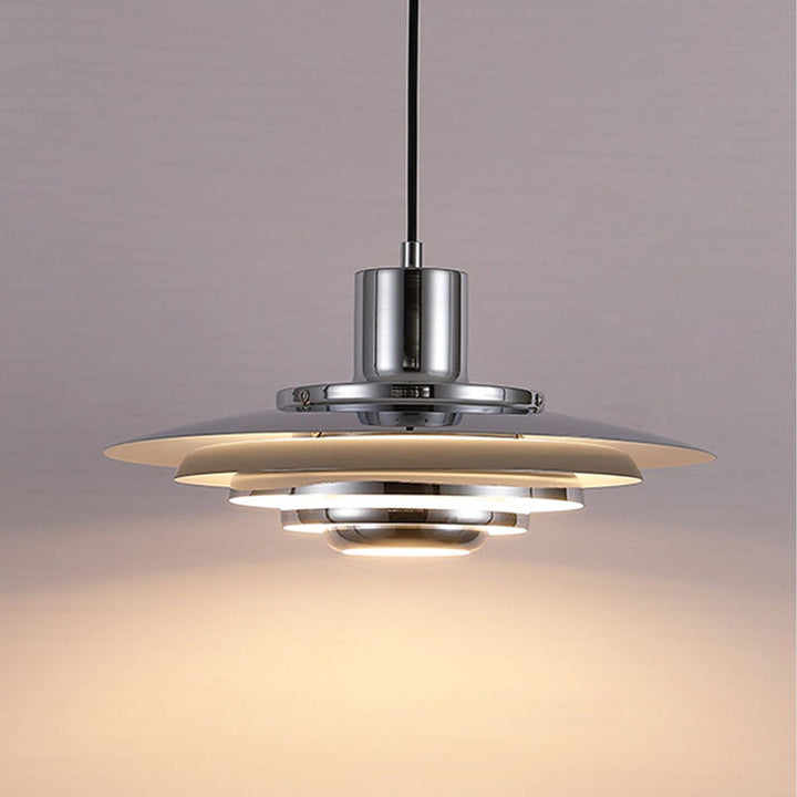 AluNord: Lampada a sospensione in ferro e alluminio con design moderno – per sala da pranzo e ristorante